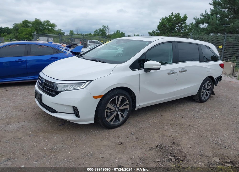2024 HONDA ODYSSEY TOURING VIN: 5FNRL6H84RB026451