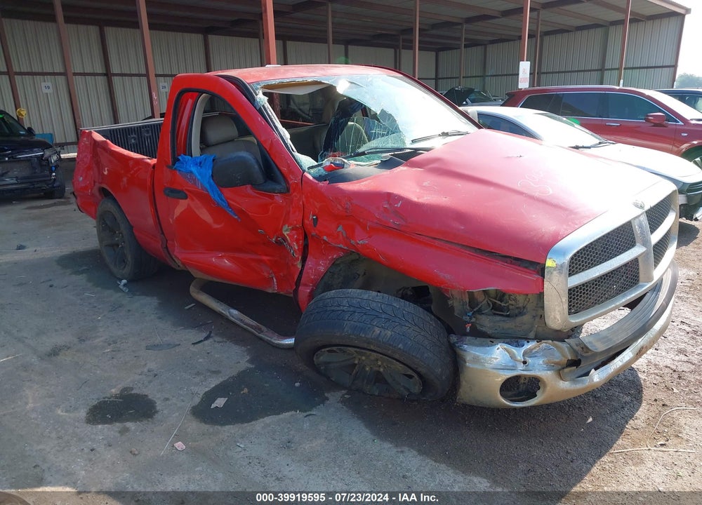 2003 DODGE RAM 1500 ST VIN: 1D7HA16KX3J602522