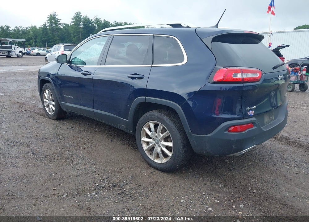 2015 JEEP CHEROKEE LIMITED VIN: 1C4PJMDS3FW502537