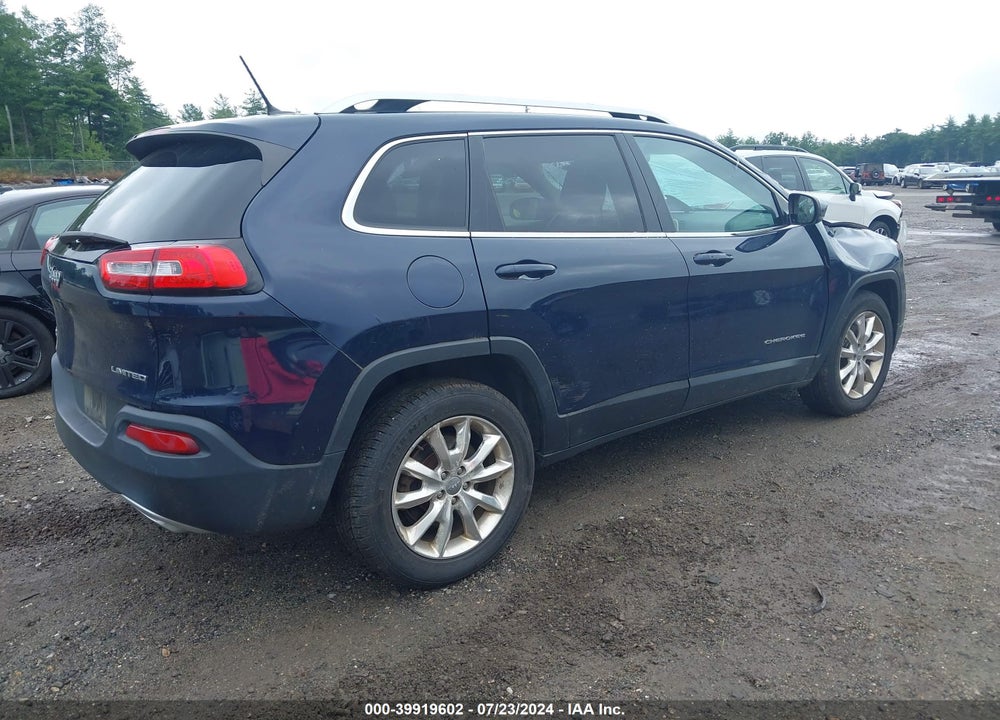 2015 JEEP CHEROKEE LIMITED VIN: 1C4PJMDS3FW502537