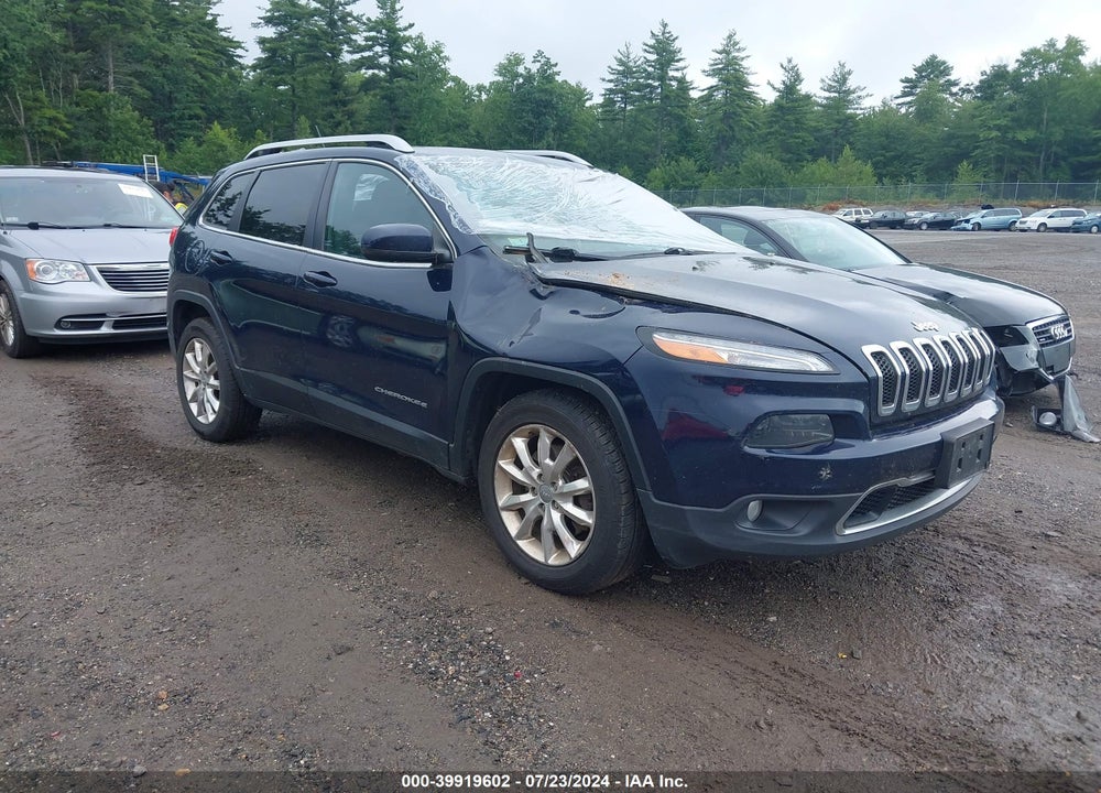 2015 JEEP CHEROKEE LIMITED VIN: 1C4PJMDS3FW502537