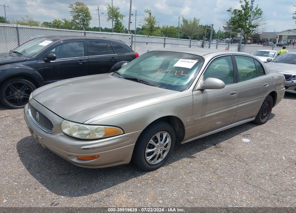 2002 BUICK LESABRE CUSTOM VIN: 1G4HP54K62U116303