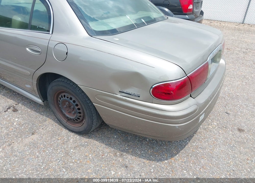 2002 BUICK LESABRE CUSTOM VIN: 1G4HP54K62U116303