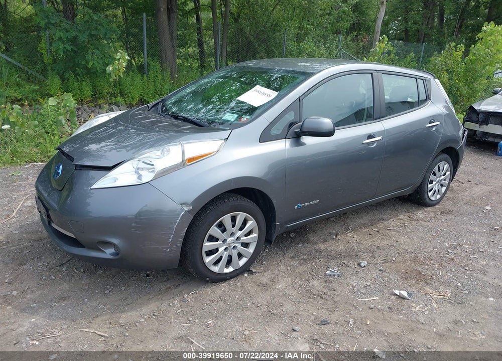 2015 NISSAN LEAF S VIN: 1N4AZ0CP4FC326030