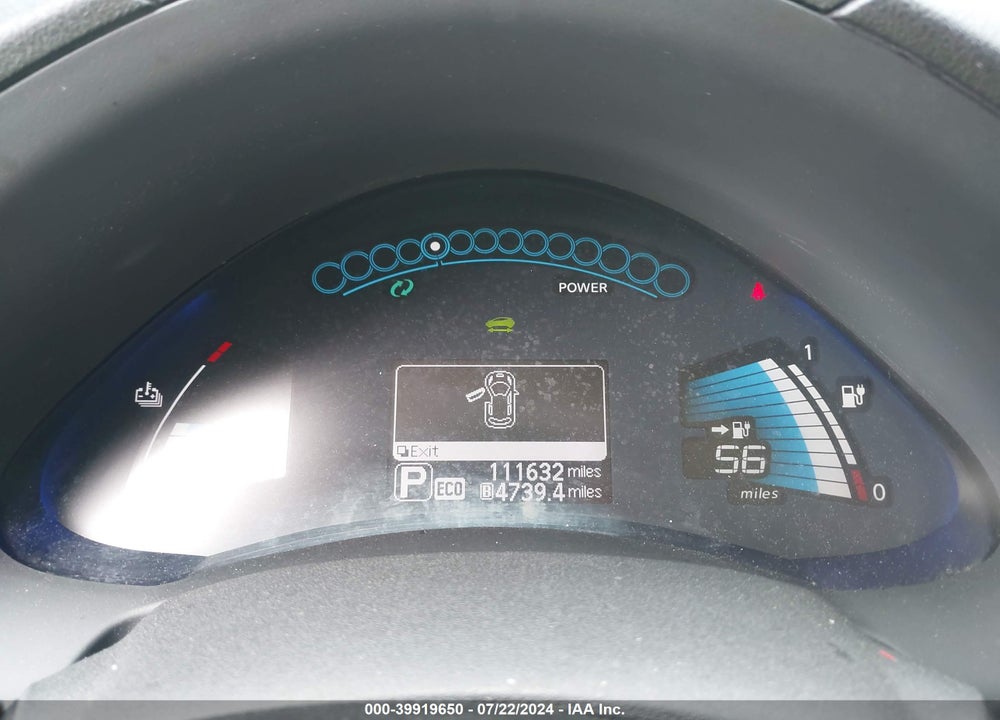 2015 NISSAN LEAF S VIN: 1N4AZ0CP4FC326030