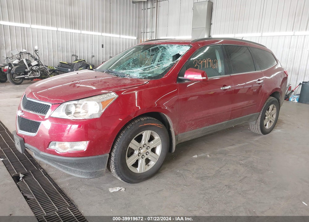 2012 CHEVROLET TRAVERSE 2LT VIN: 1GNKVJEDXCJ167337