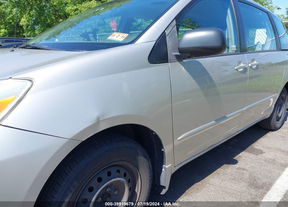 2005 TOYOTA SIENNA CE VIN: 5TDZA23C95S258799