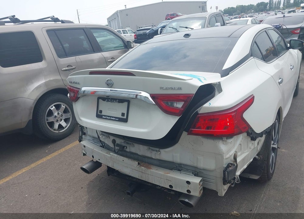 2017 NISSAN MAXIMA 3.5 PLATINUM VIN: 1N4AA6AP4HC361358