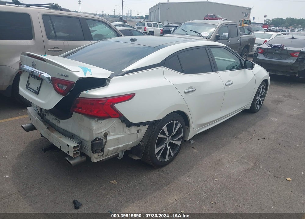 2017 NISSAN MAXIMA 3.5 PLATINUM VIN: 1N4AA6AP4HC361358