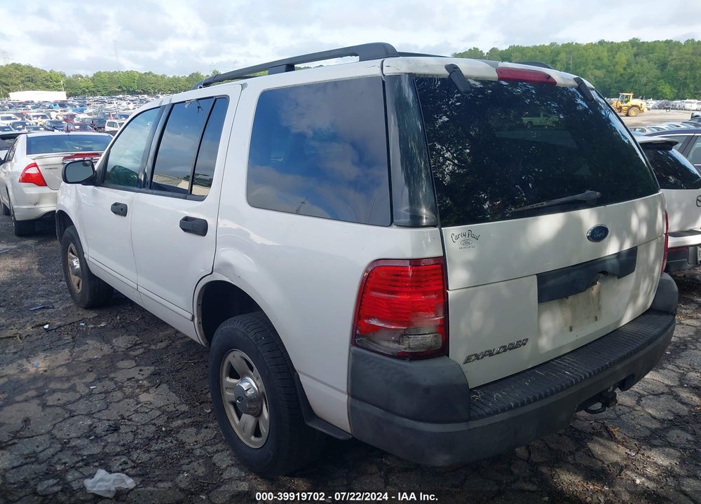 2003 FORD EXPLORER XLS VIN: 1FMZU62K43UC29450