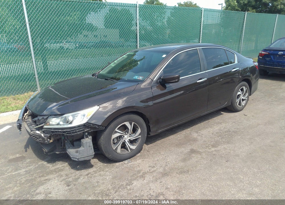 2016 HONDA ACCORD LX VIN: 1HGCR2F36GA169574