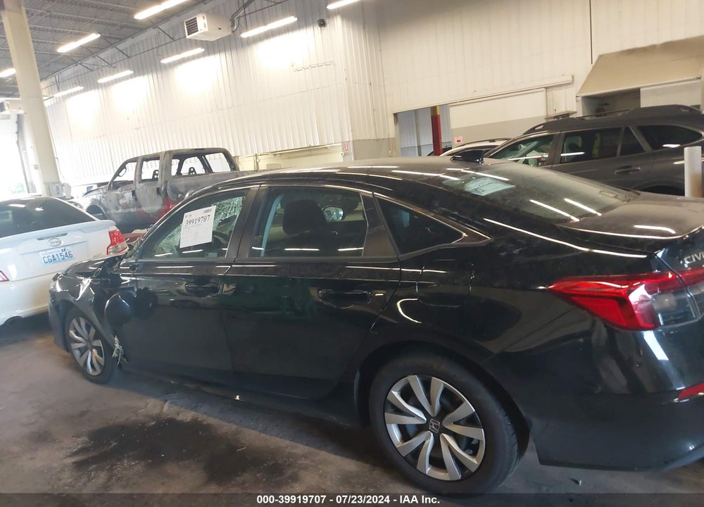 2022 HONDA CIVIC VIN: 2HGFE2F2XNH531470