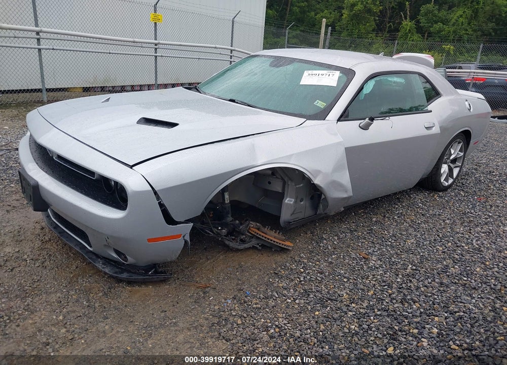 2022 DODGE CHALLENGER SXT VIN: 2C3CDZAG9NH268649