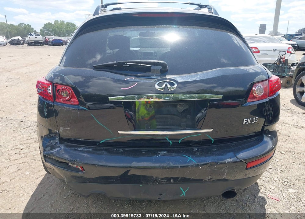 2005 INFINITI FX35 VIN: JNRAS08W75X218927