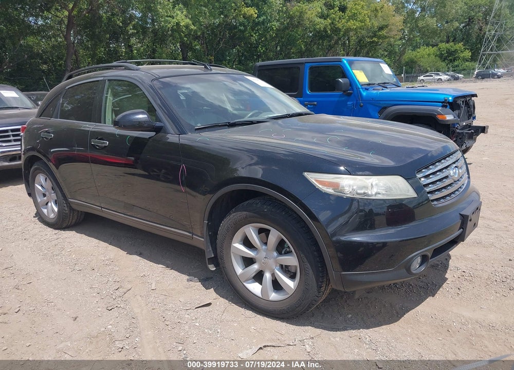 2005 INFINITI FX35 VIN: JNRAS08W75X218927