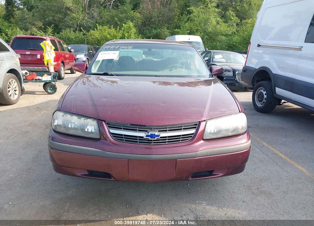 2003 CHEVROLET IMPALA VIN: 2G1WF52E939358859