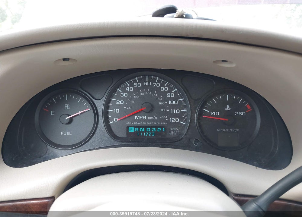 2003 CHEVROLET IMPALA VIN: 2G1WF52E939358859