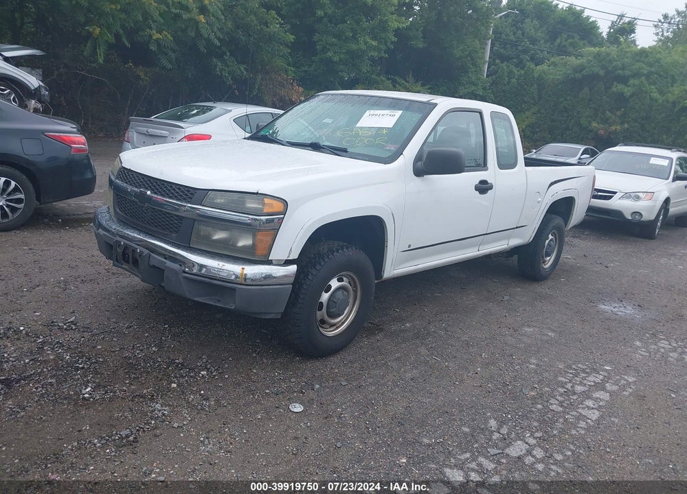2008 CHEVROLET COLORADO WORK TRUCK VIN: 1GCDT199X88216340