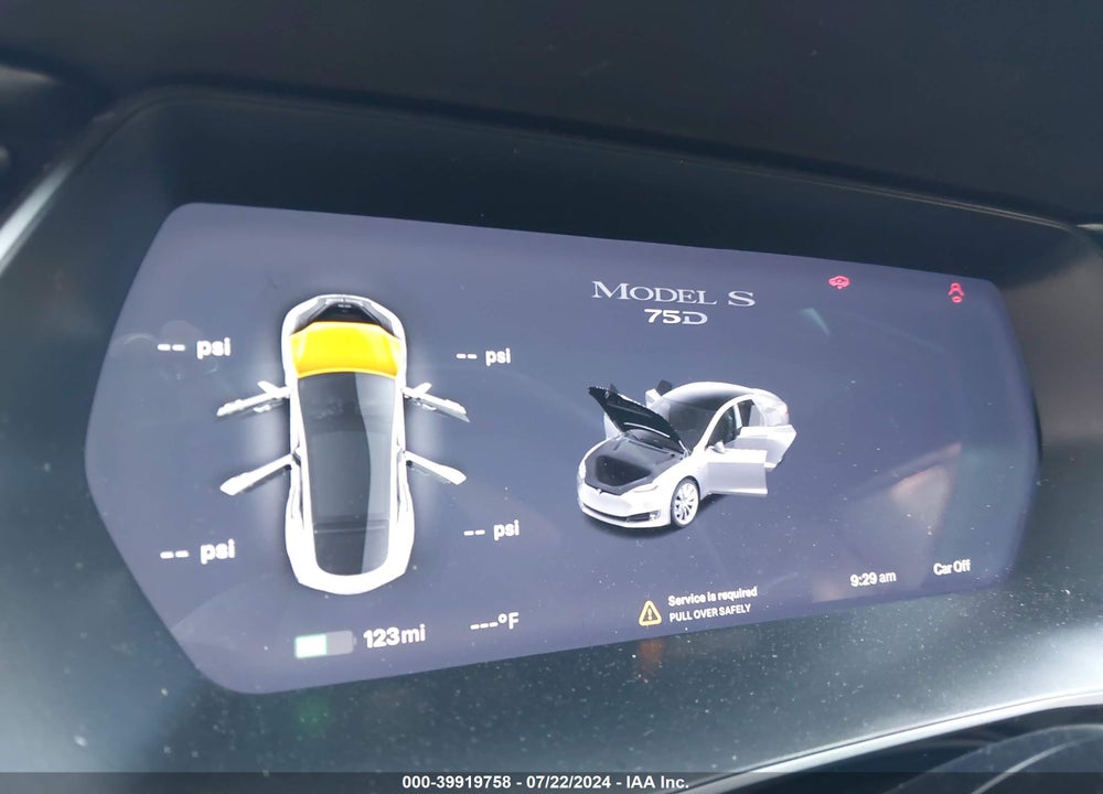 2018 TESLA MODEL S 100D/75D/P100D VIN: 5YJSA1E24JF256795