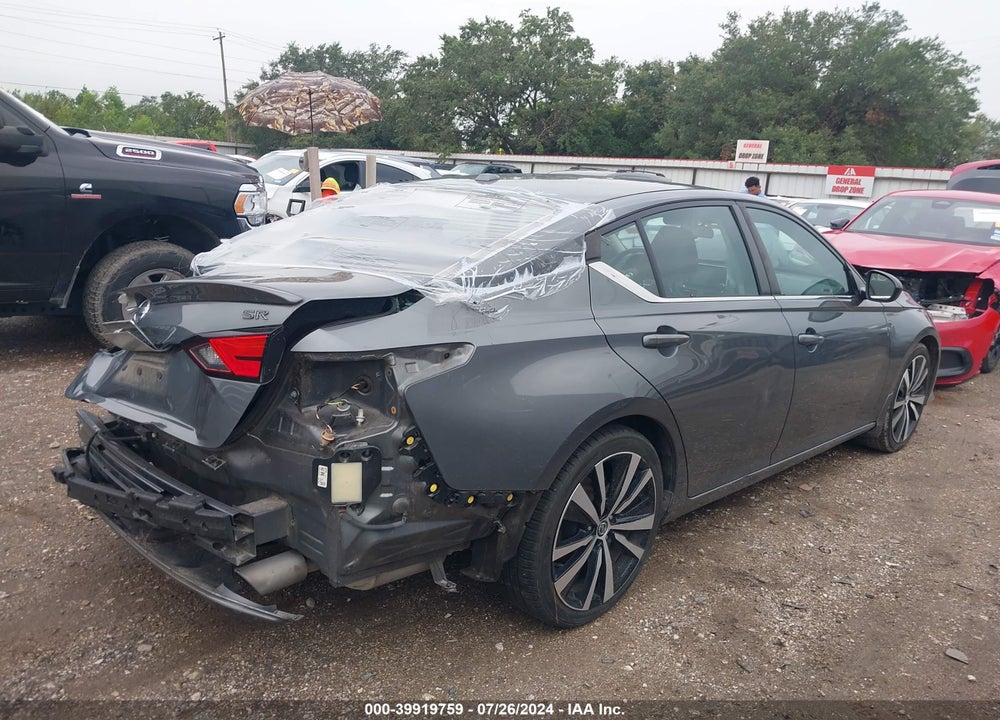 2020 NISSAN ALTIMA SR FWD VIN: 1N4BL4CV3LC100701