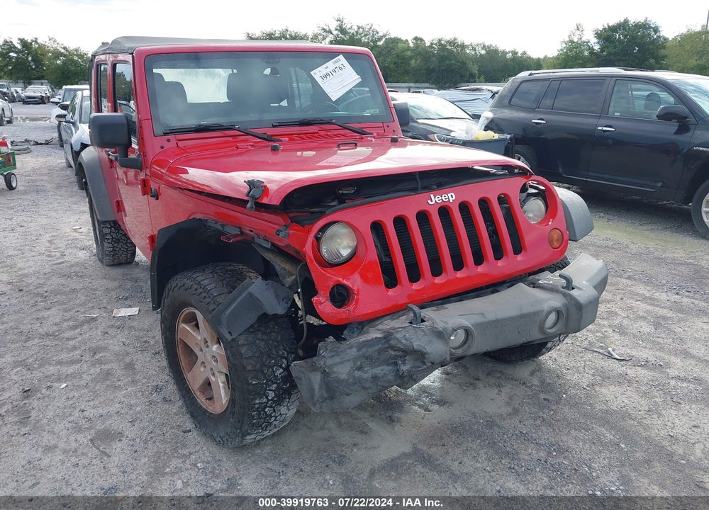 2013 JEEP WRANGLER UNLIMITED SPORT VIN: 1C4BJWDG8DL706363