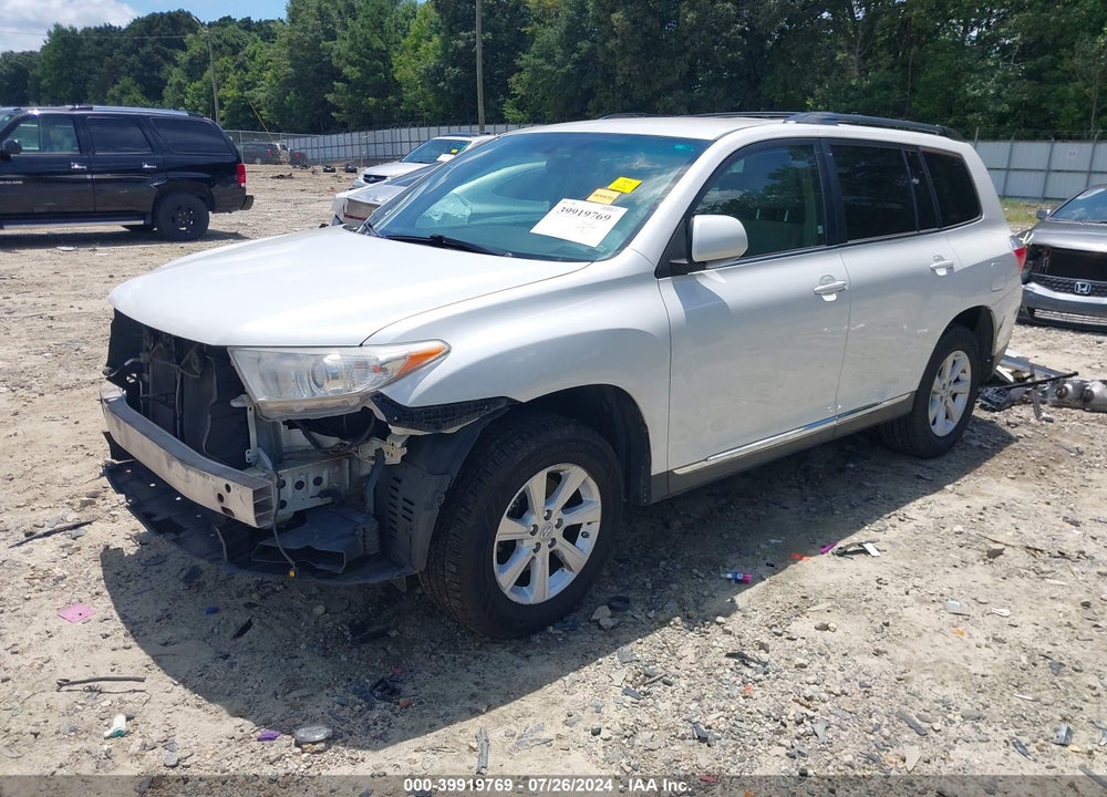 2011 TOYOTA HIGHLANDER VIN: 5TDZA3EH2BS012915