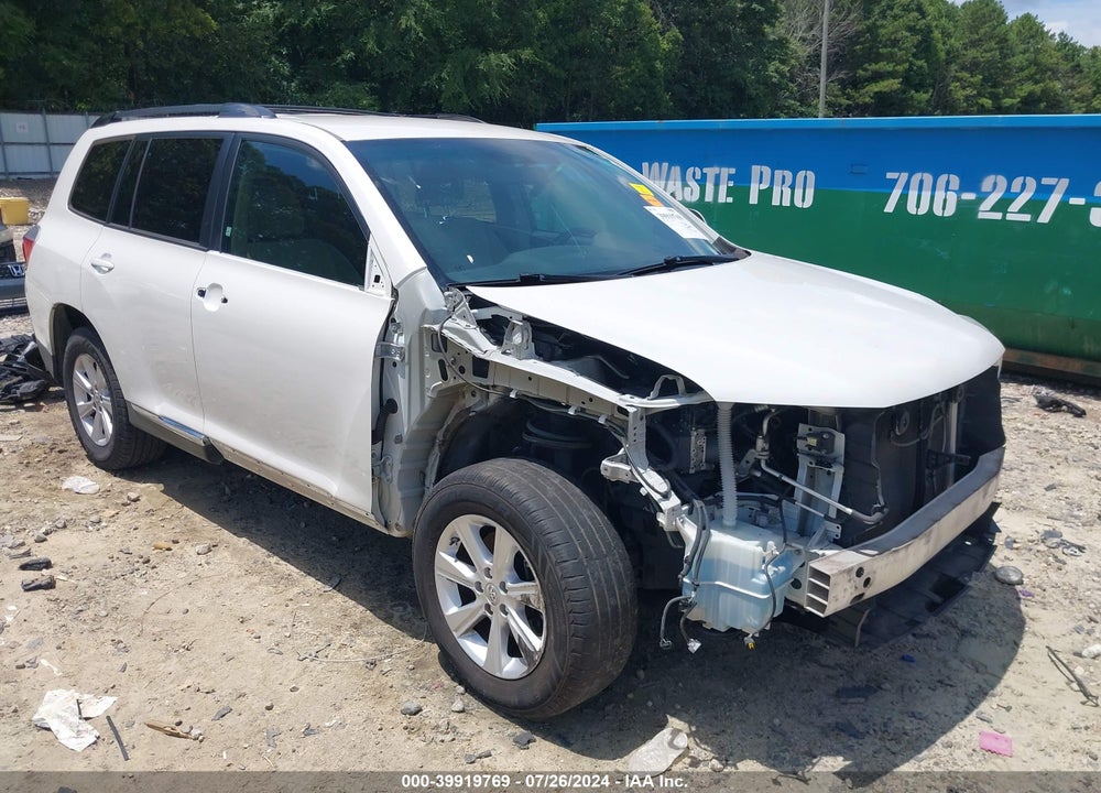 2011 TOYOTA HIGHLANDER VIN: 5TDZA3EH2BS012915