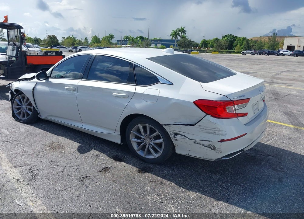 2021 HONDA ACCORD LX VIN: 1HGCV1F16MA002860