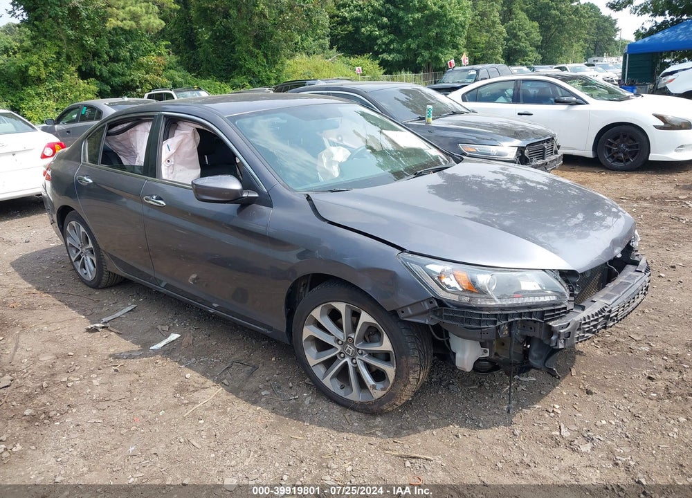 2013 HONDA ACCORD SPORT VIN: 1HGCR2F50DA239079