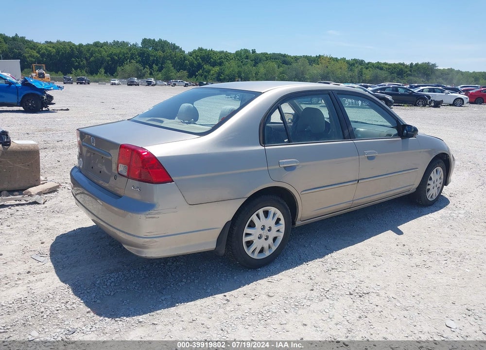 2005 HONDA CIVIC LX VIN: 1HGES16505L000208