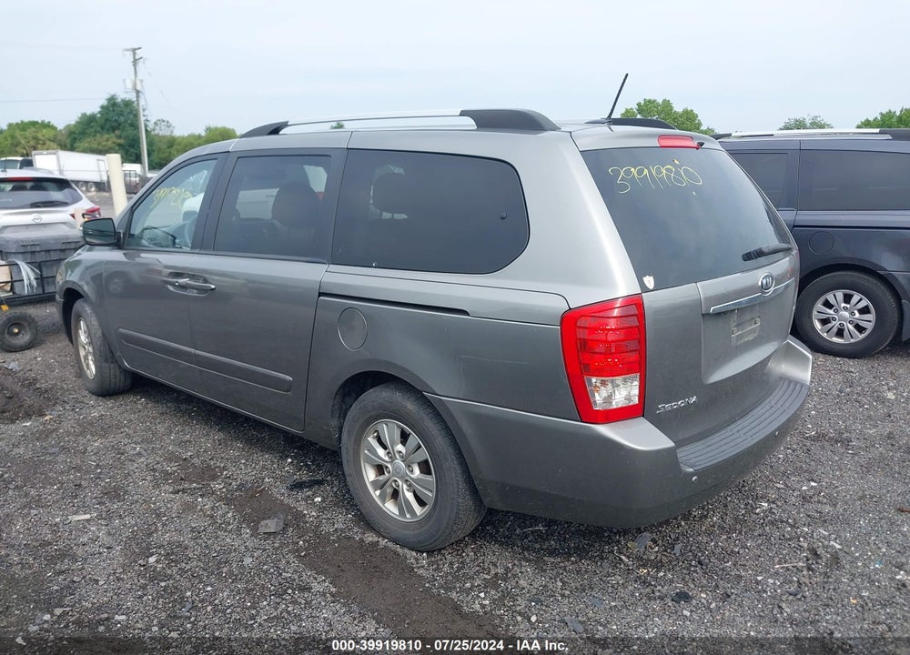 2012 KIA SEDONA LX VIN: KNDMG4C74C6448904