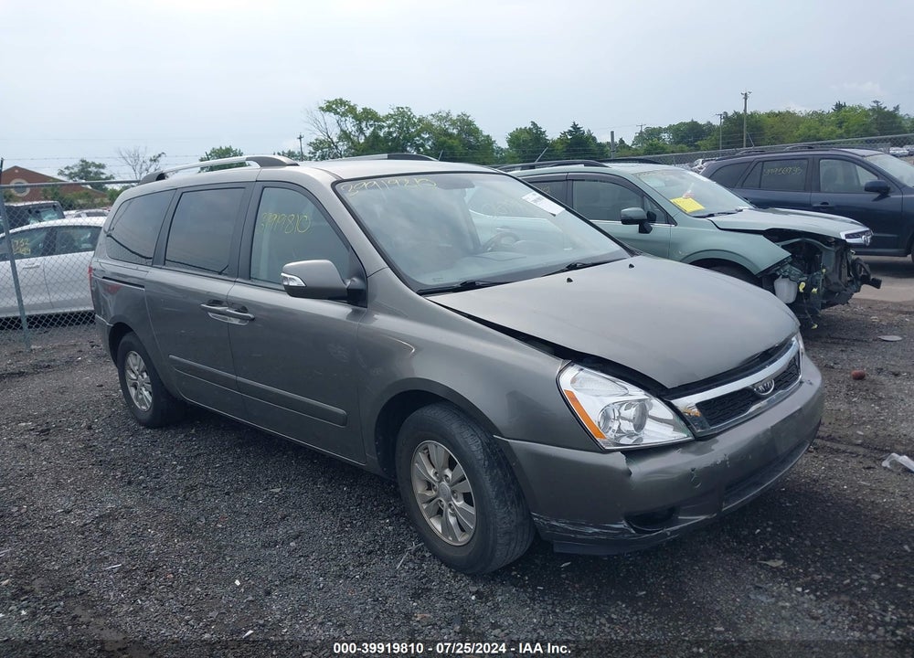2012 KIA SEDONA LX VIN: KNDMG4C74C6448904