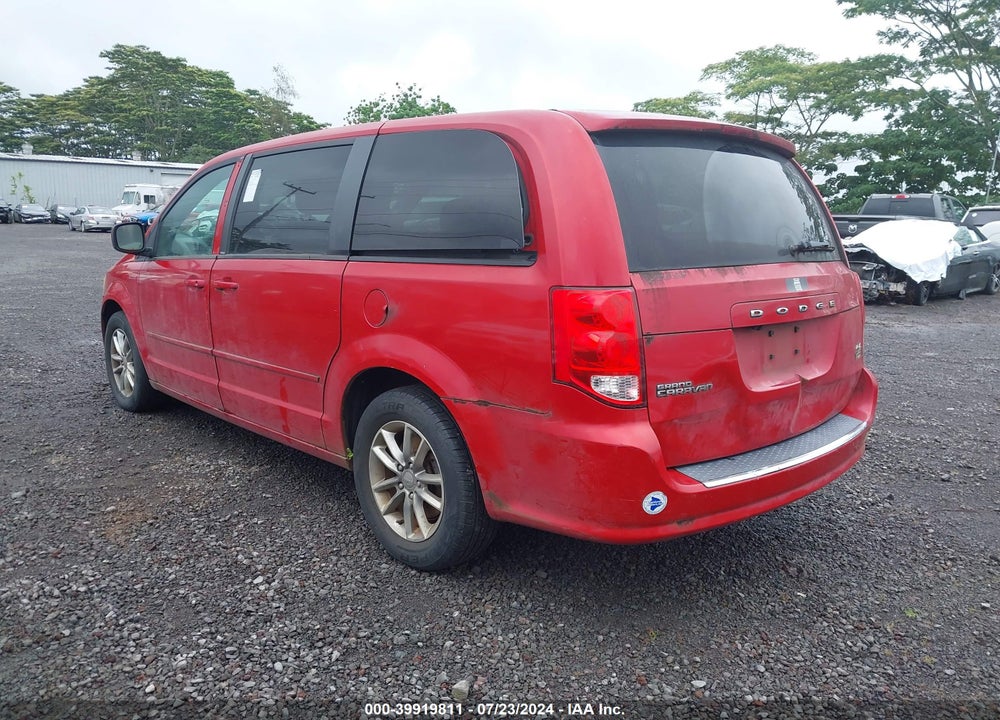 2014 DODGE GRAND CARAVAN R/T VIN: 2C4RDGEG5ER337528