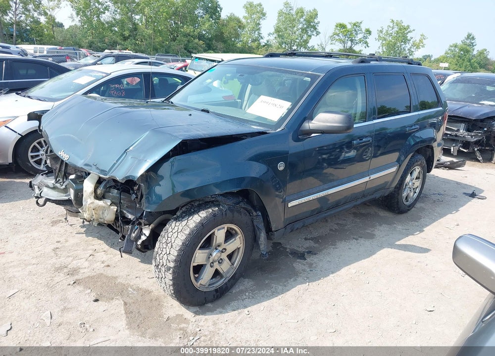 2005 JEEP GRAND CHEROKEE LIMITED VIN: 1J4HR58275C719595