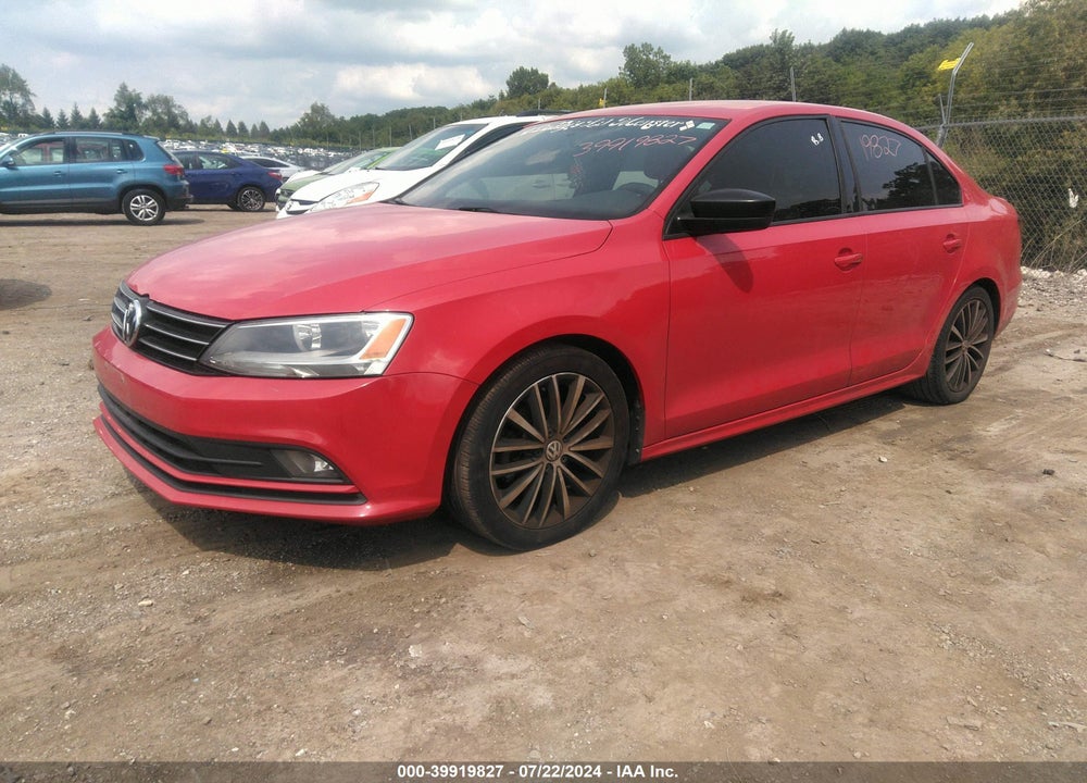 2016 VOLKSWAGEN JETTA 1.8T SPORT VIN: 3VWD17AJ8GM290233