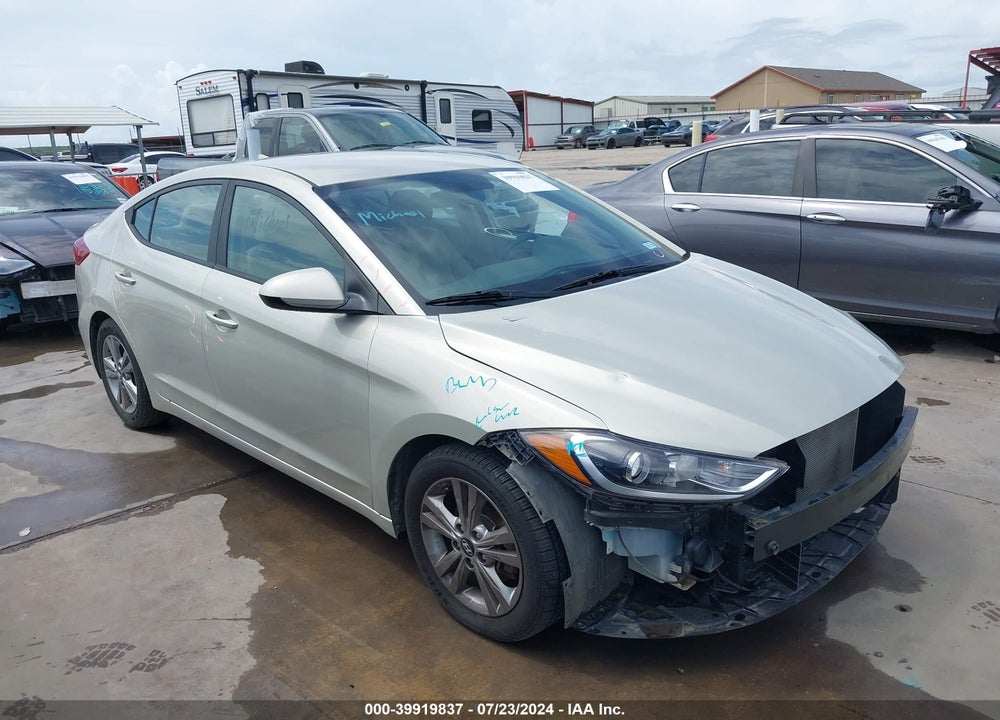 2017 HYUNDAI ELANTRA SE VIN: KMHD84LF5HU060941