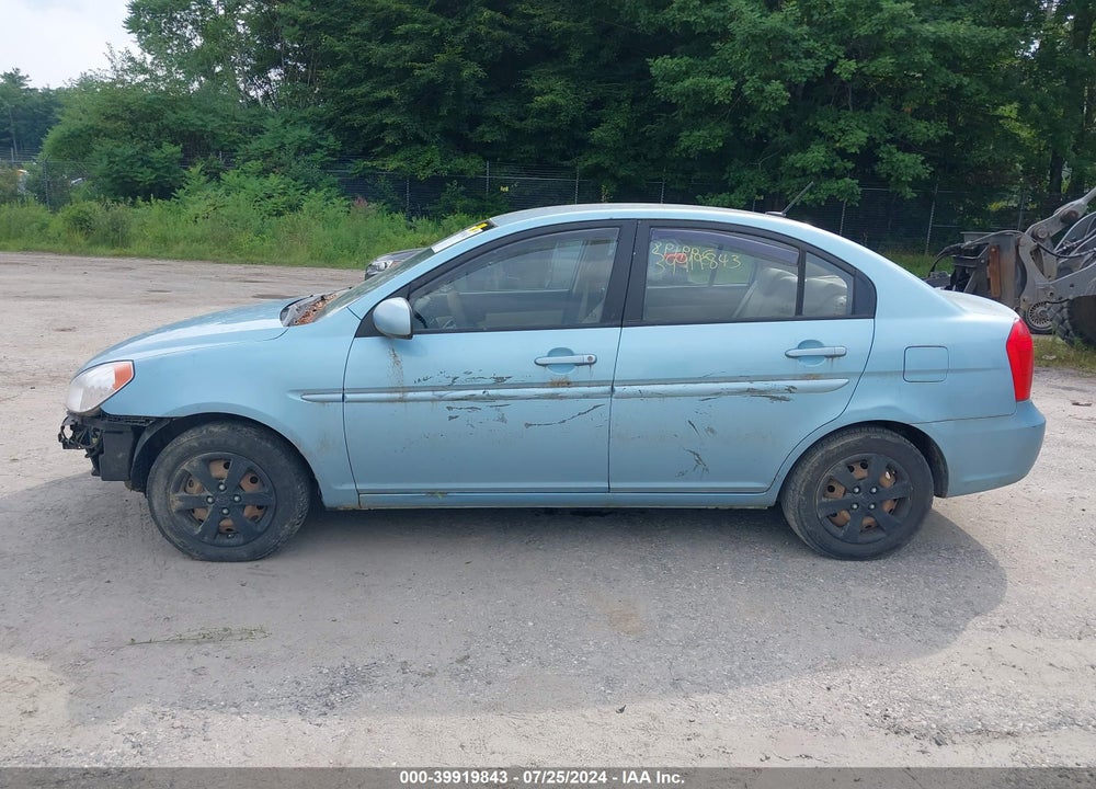 2011 HYUNDAI ACCENT GLS VIN: KMHCN4AC0BU544021
