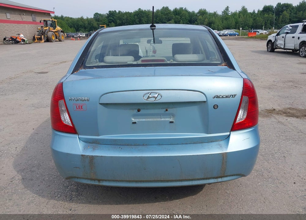 2011 HYUNDAI ACCENT GLS VIN: KMHCN4AC0BU544021