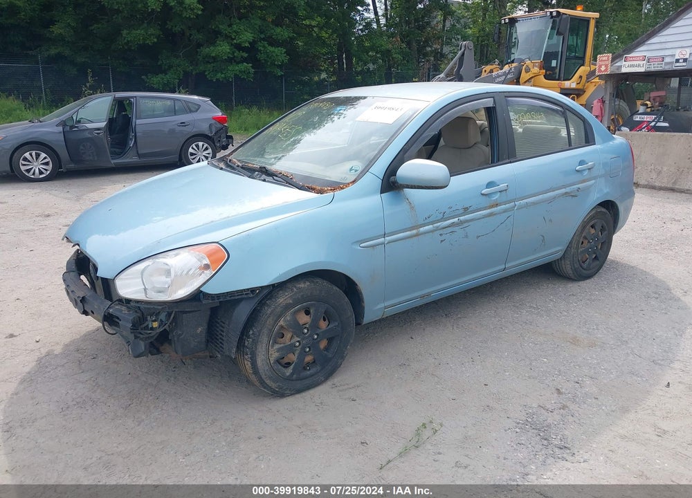 2011 HYUNDAI ACCENT GLS VIN: KMHCN4AC0BU544021