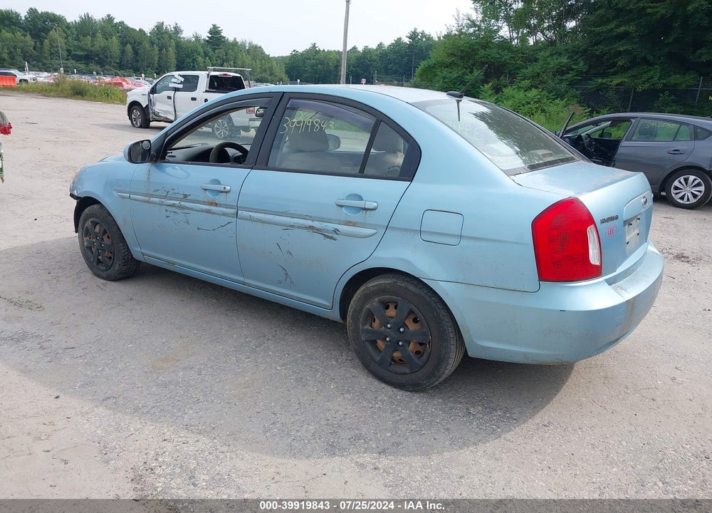 2011 HYUNDAI ACCENT GLS VIN: KMHCN4AC0BU544021
