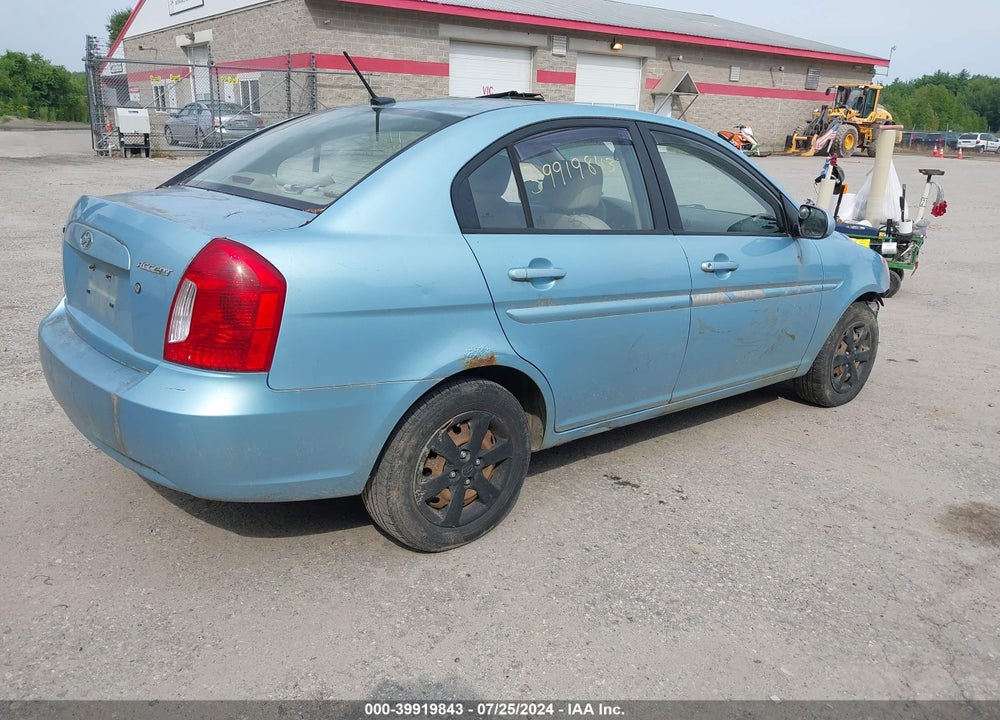 2011 HYUNDAI ACCENT GLS VIN: KMHCN4AC0BU544021
