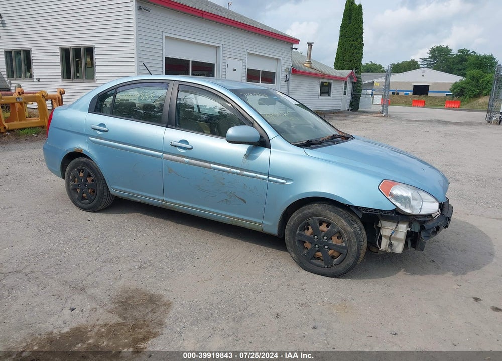 2011 HYUNDAI ACCENT GLS VIN: KMHCN4AC0BU544021