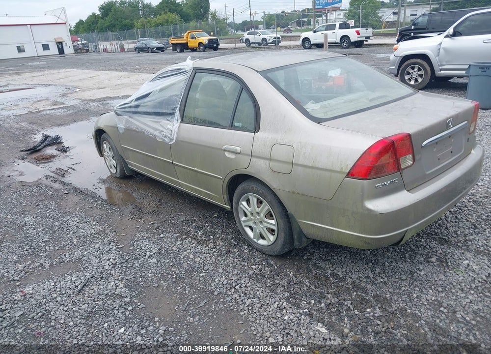 2003 HONDA CIVIC EX VIN: 2HGES26703H573935