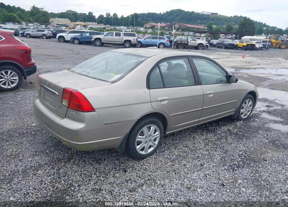 2003 HONDA CIVIC EX VIN: 2HGES26703H573935
