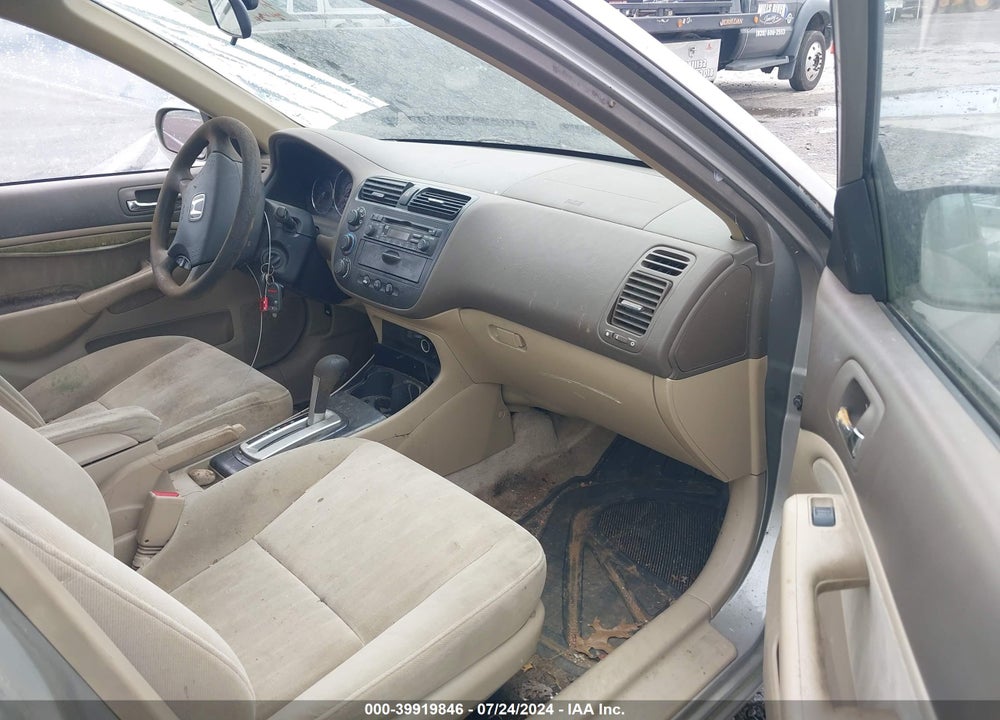 2003 HONDA CIVIC EX VIN: 2HGES26703H573935