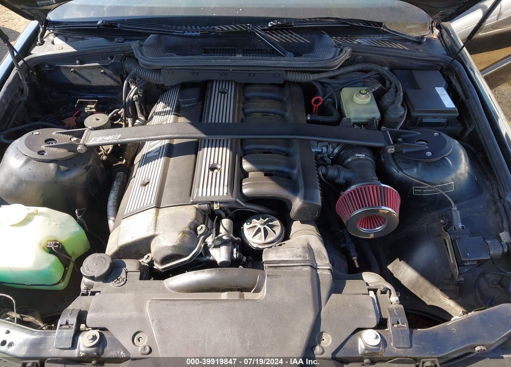 1995 BMW 325 IC AUTOMATIC VIN: WBABJ6320SJD39876