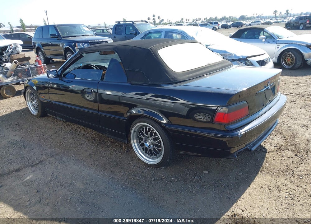 1995 BMW 325 IC AUTOMATIC VIN: WBABJ6320SJD39876