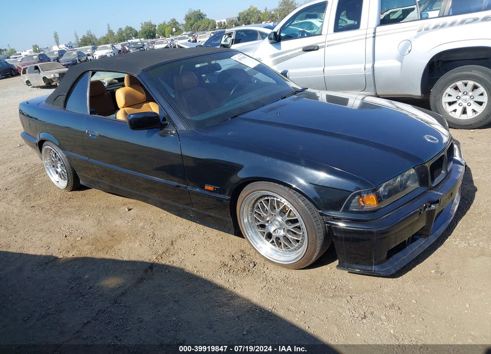 1995 BMW 325 IC AUTOMATIC VIN: WBABJ6320SJD39876