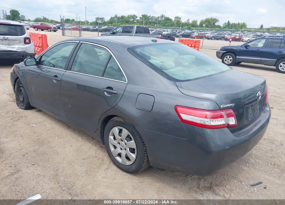 2011 TOYOTA CAMRY LE VIN: 4T4BF3EK7BR124671