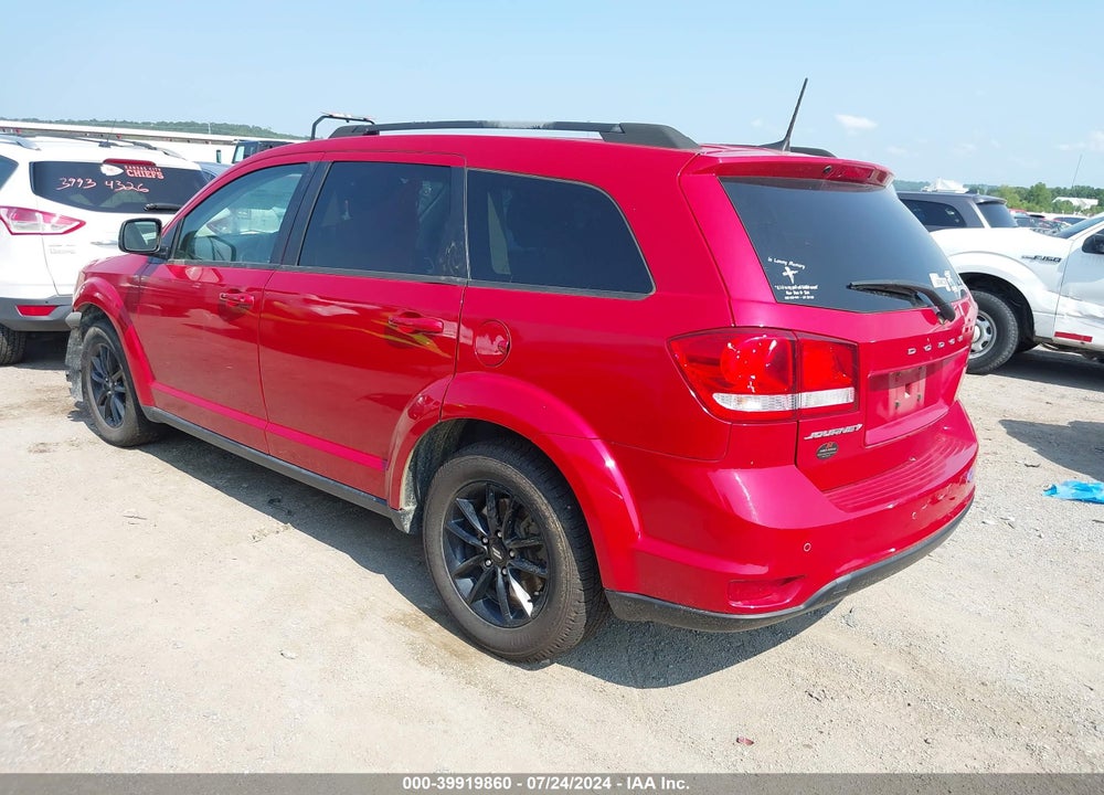 2019 DODGE JOURNEY SE VIN: 3C4PDCBB7KT863290